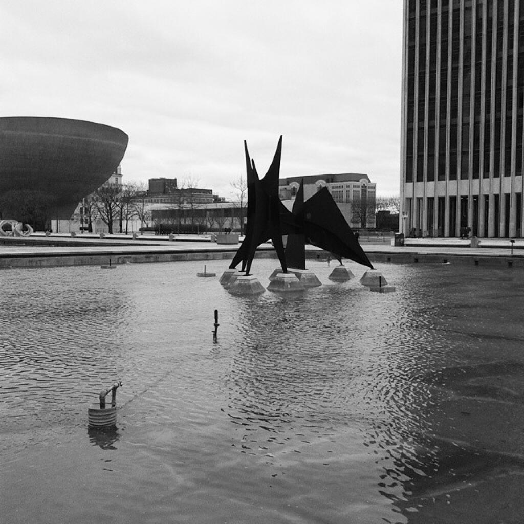 Photo: Filling the reflecting pools #summer Photo: Filling the reflecting pools #summer