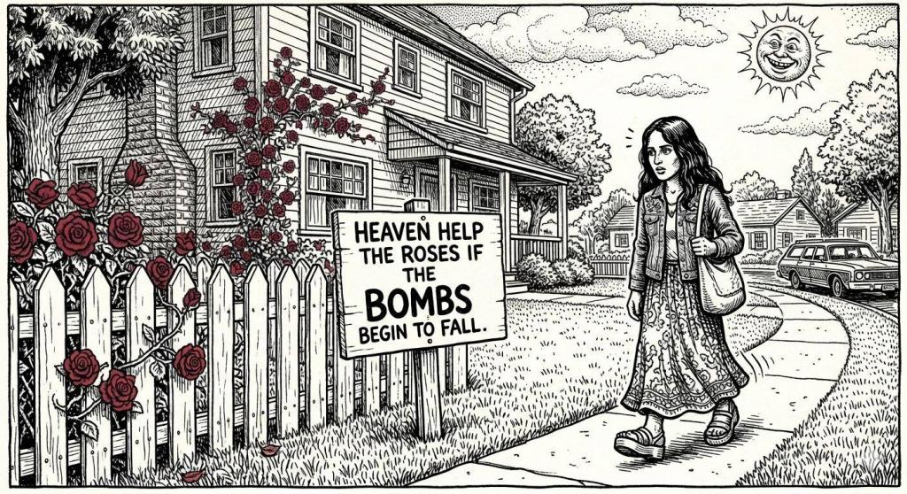 Thematic Map: Heaven Help the Roses if the Bombs Begin to Fall
