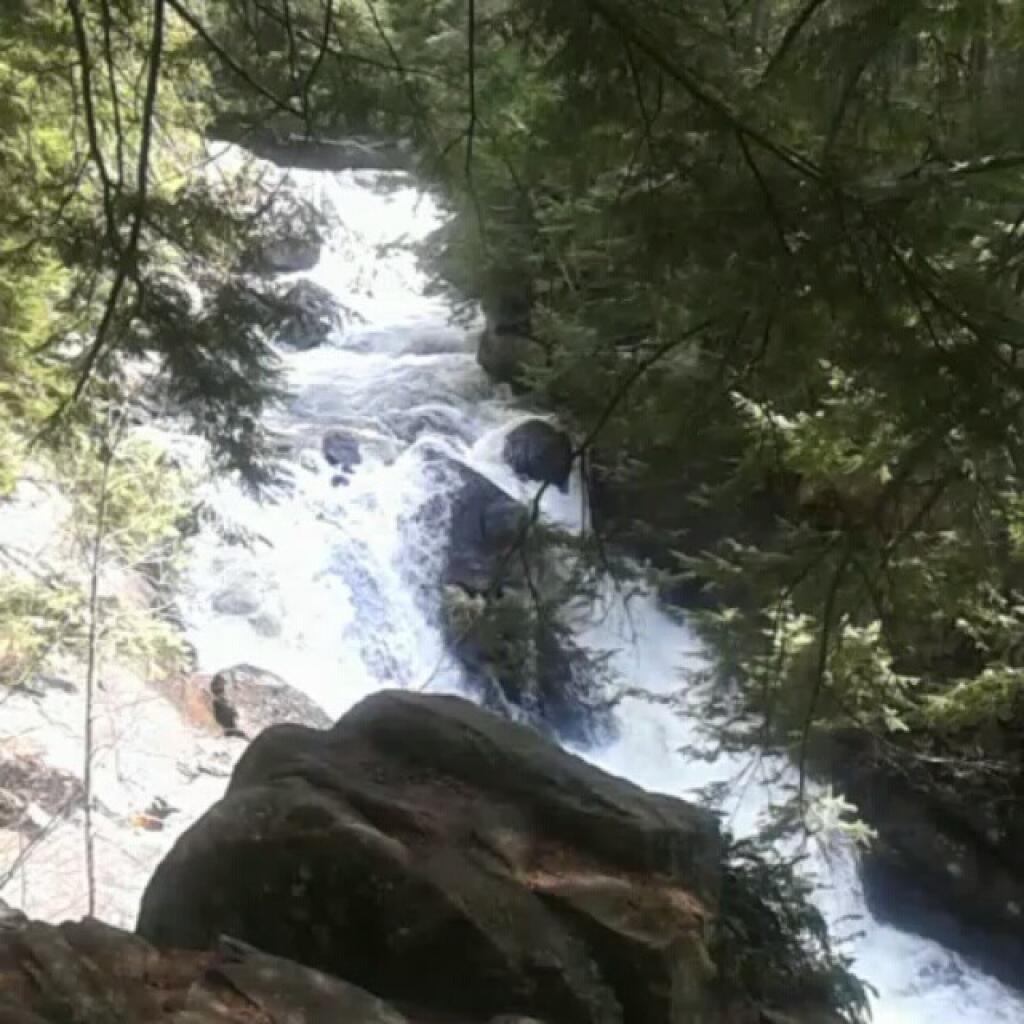 Photo: Auger Falls roar on Sunday Photo: Auger Falls roar on Sunday