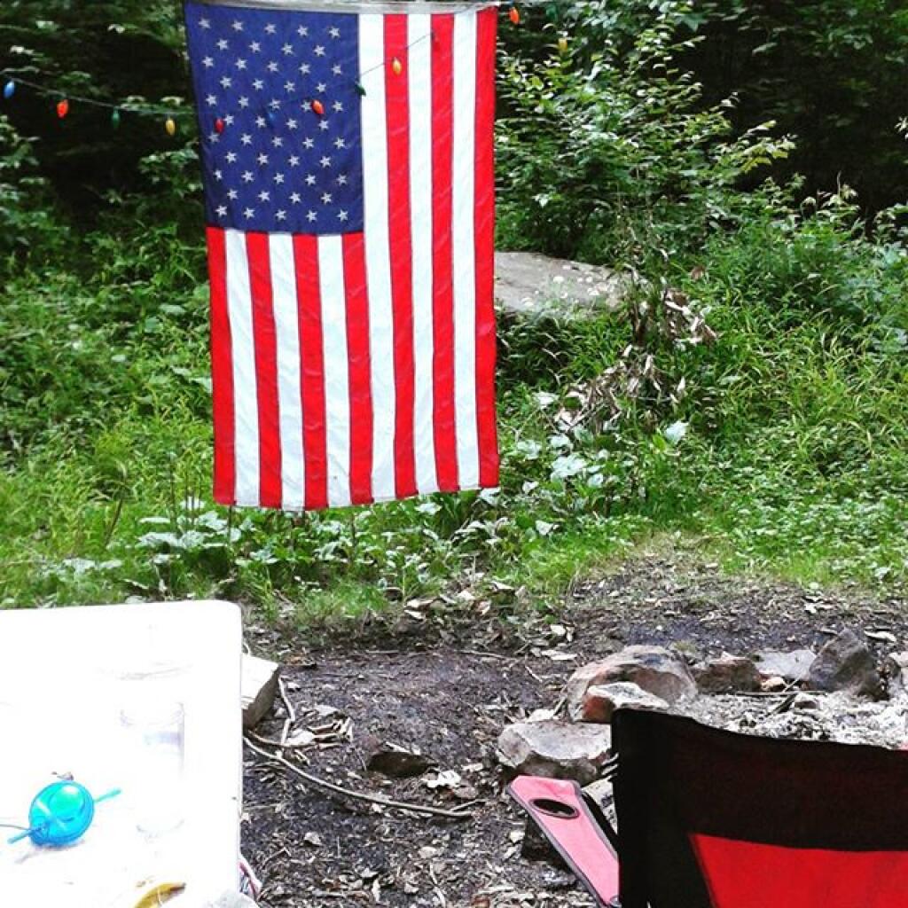 Photo: Camp this morning
