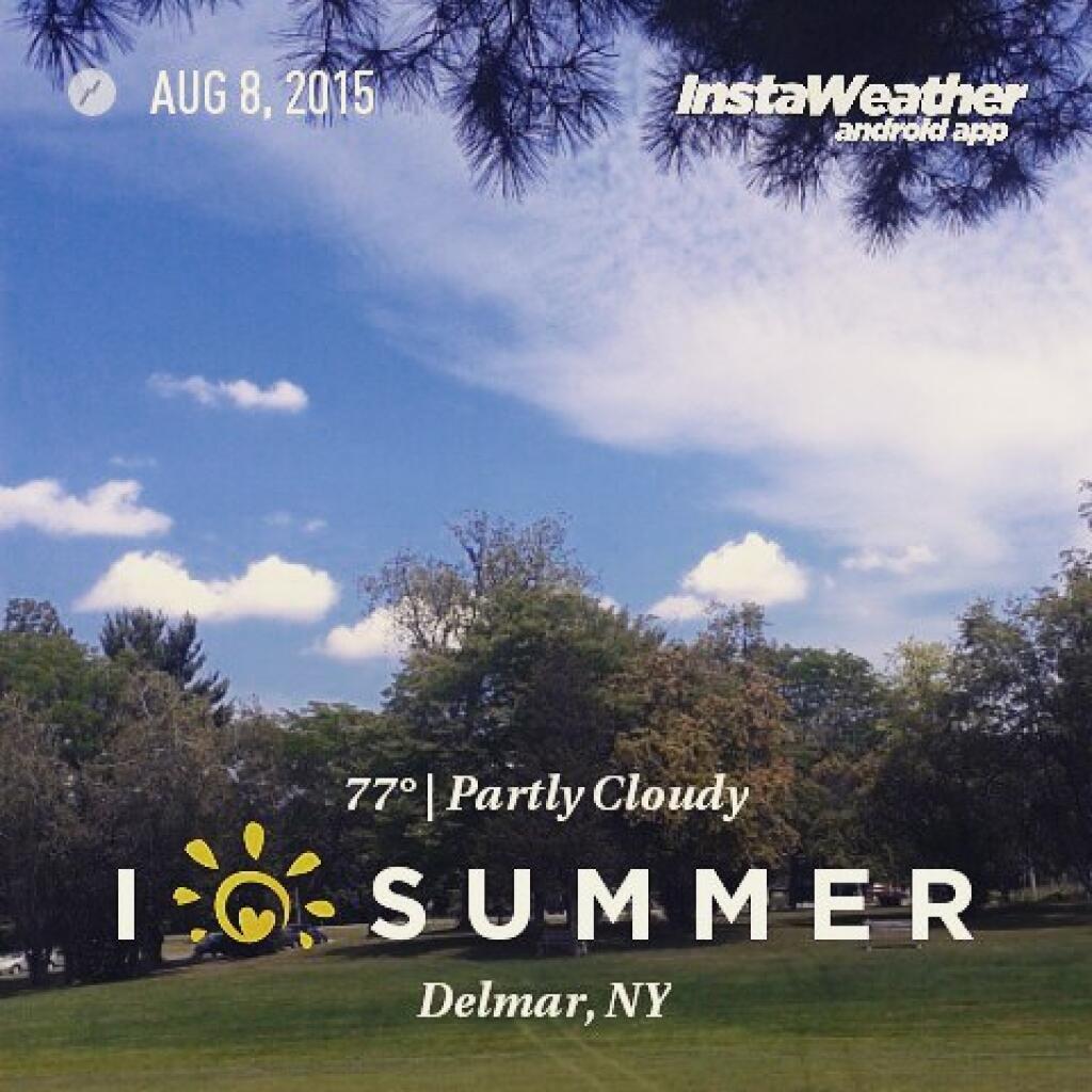 Photo: Nice afternoon. Not too hot with a good breeze.