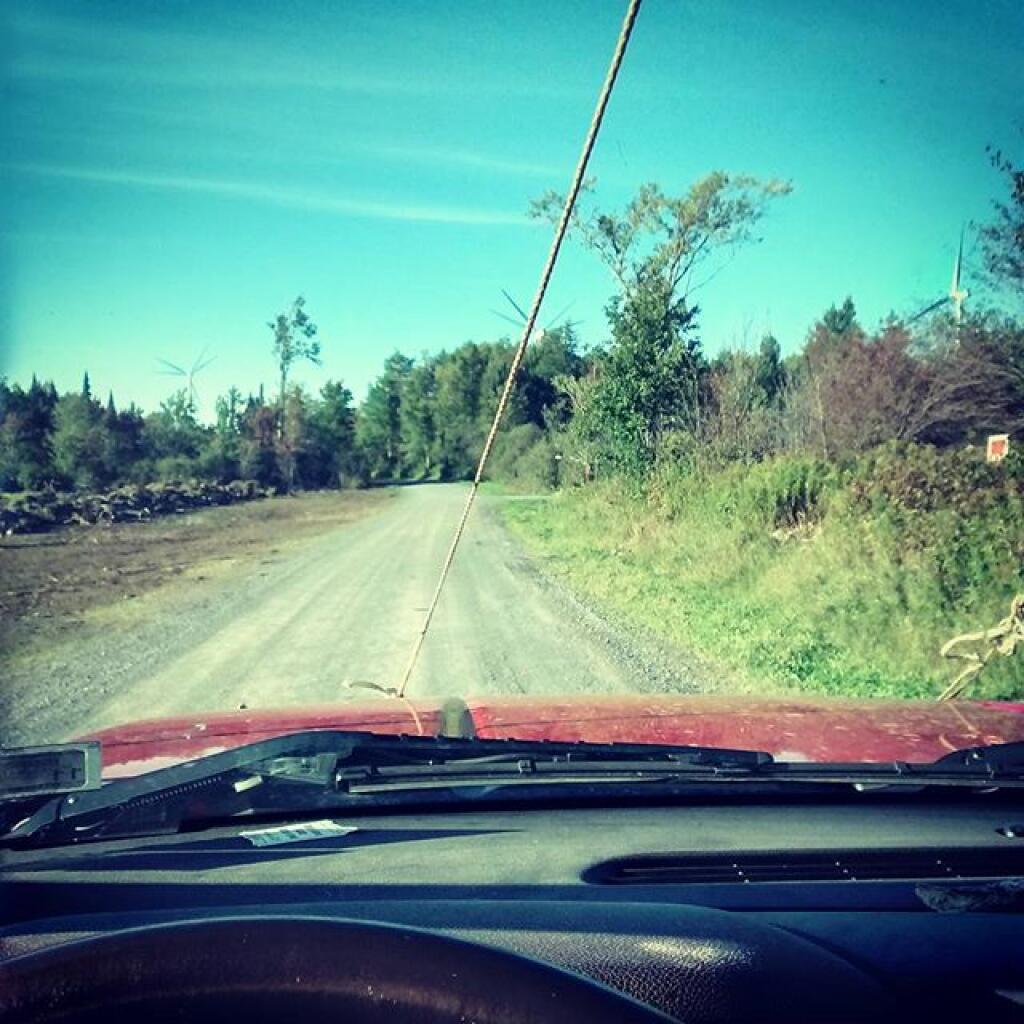 Photo: Exploring dirt roads on the Tug Hill Plateau