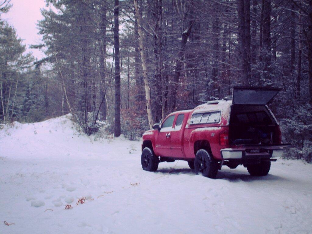 Photo: Snowy Morning For Truck Camping Photo: Snowy Morning For Truck Camping