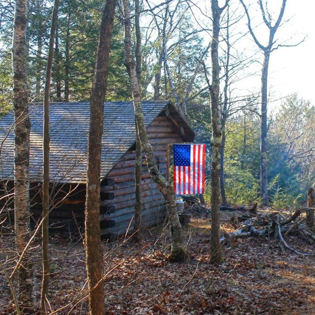 Photo: Afternoon at the Cotton Hill Lean-to