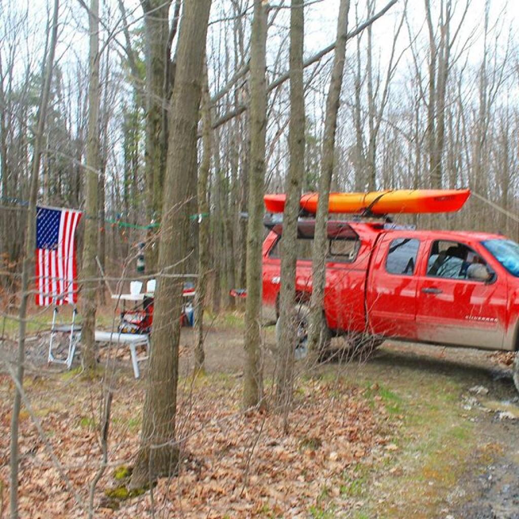 Photo: Took the tarps down so I won't have to deal with wet ones in the morning