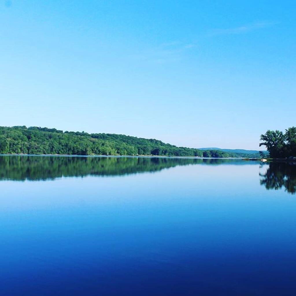 Photo: Reflection looking North
