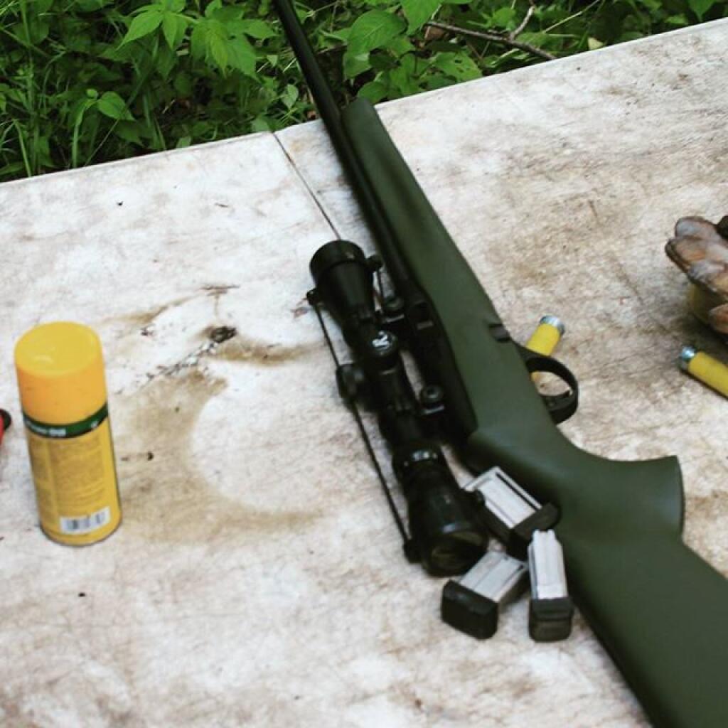 Photo: Cleaning my 22