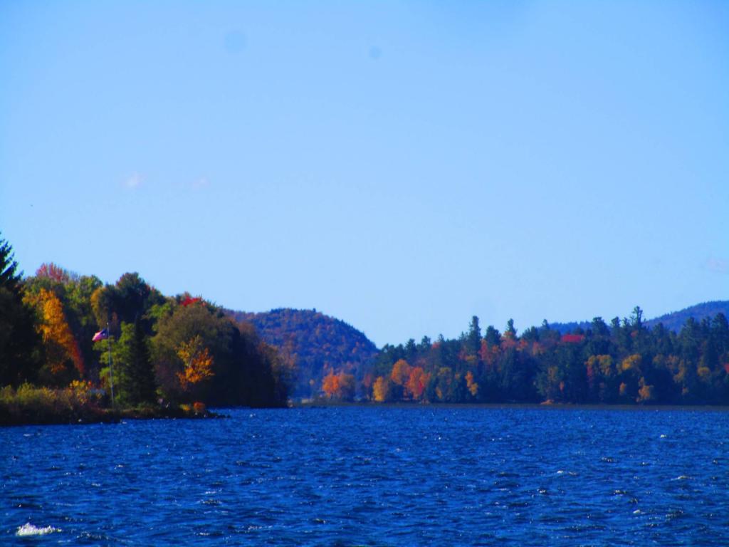 Photo: Cold but colorful on Tupper Lake Photo: Cold but colorful on Tupper Lake