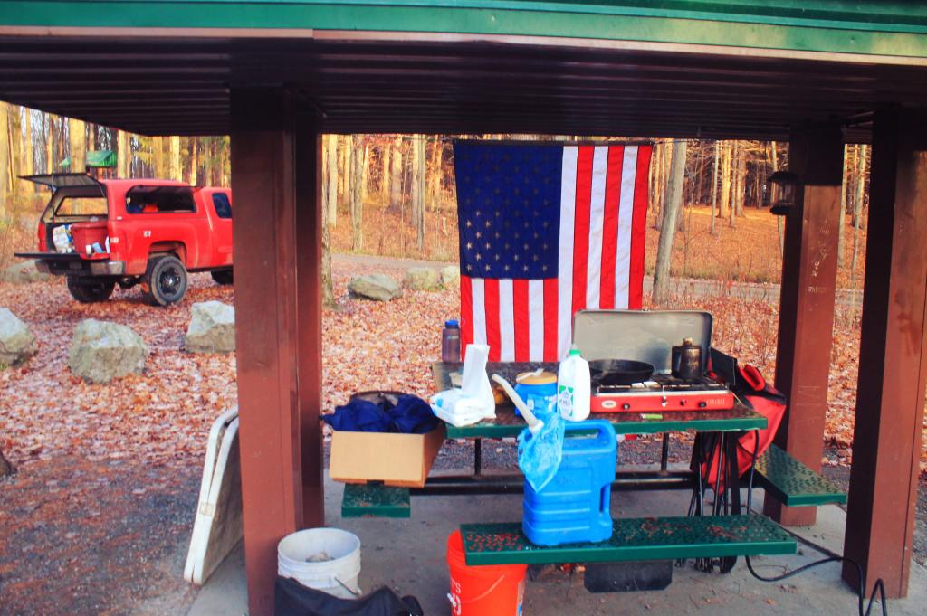 Photo: Wonderful Camp Pavilion