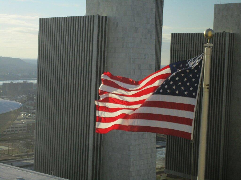 Photo: America On A Sunny Morning Photo: America On A Sunny Morning