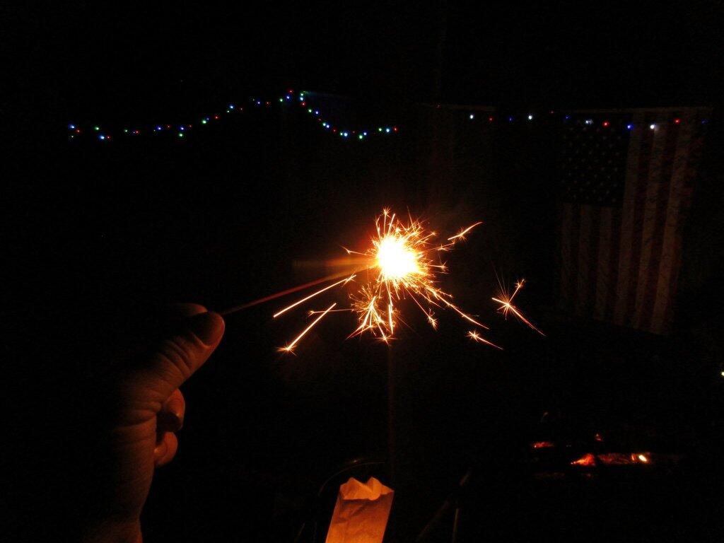 Photo: Sparkler