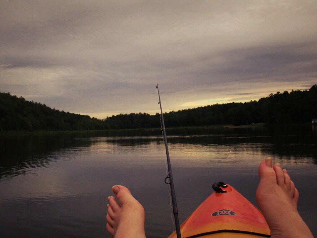 Photo: Fishing Lawson Lake