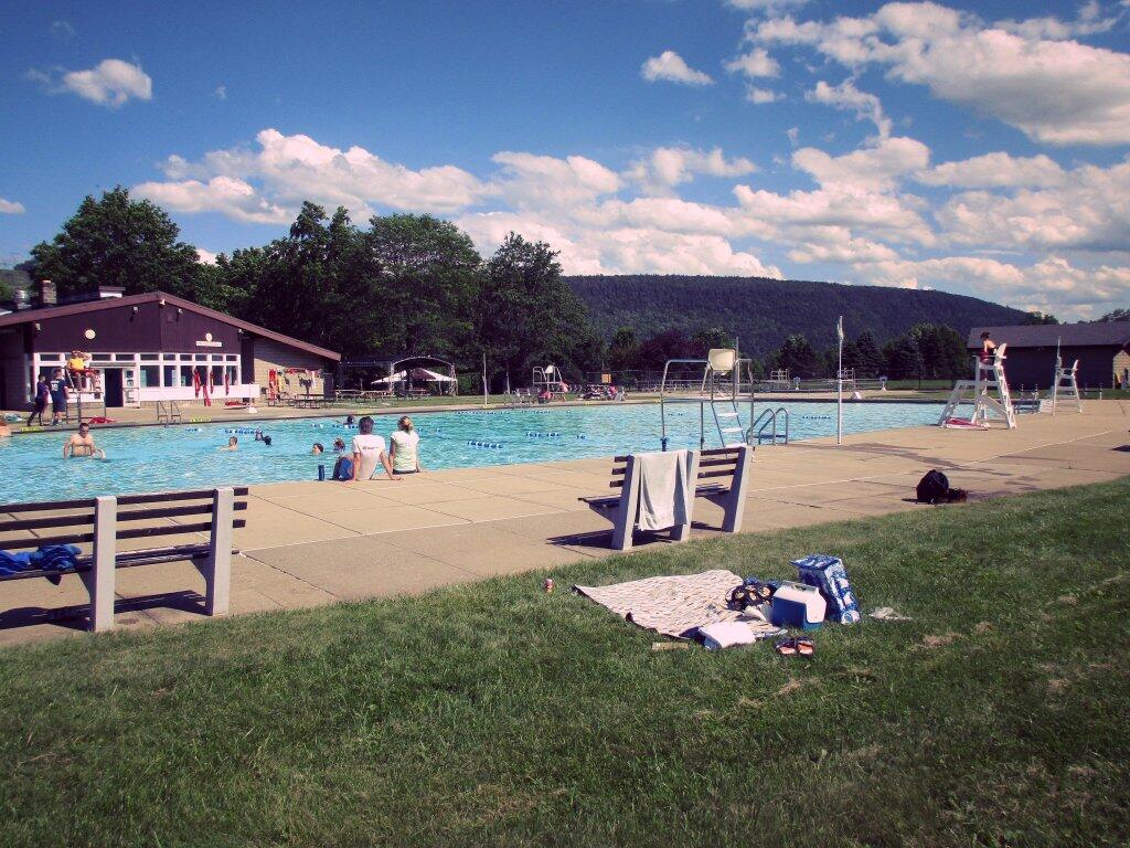 Photo: Nice Summer Day At Mine Kill Pool