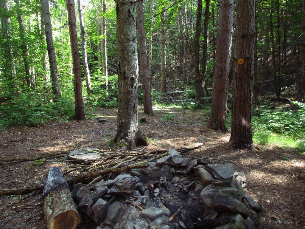 Photo: Officially Designated Campsite