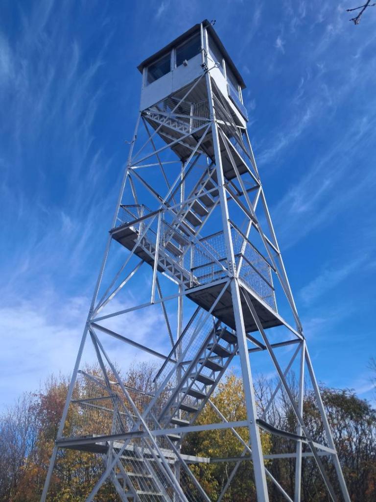 Photo: Mount Arab Fire Tower Photo: Mount Arab Fire Tower