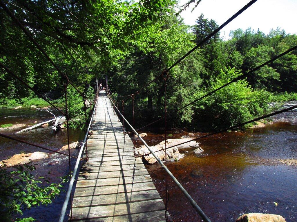 Photo: Whitehouse Suspension Bridge