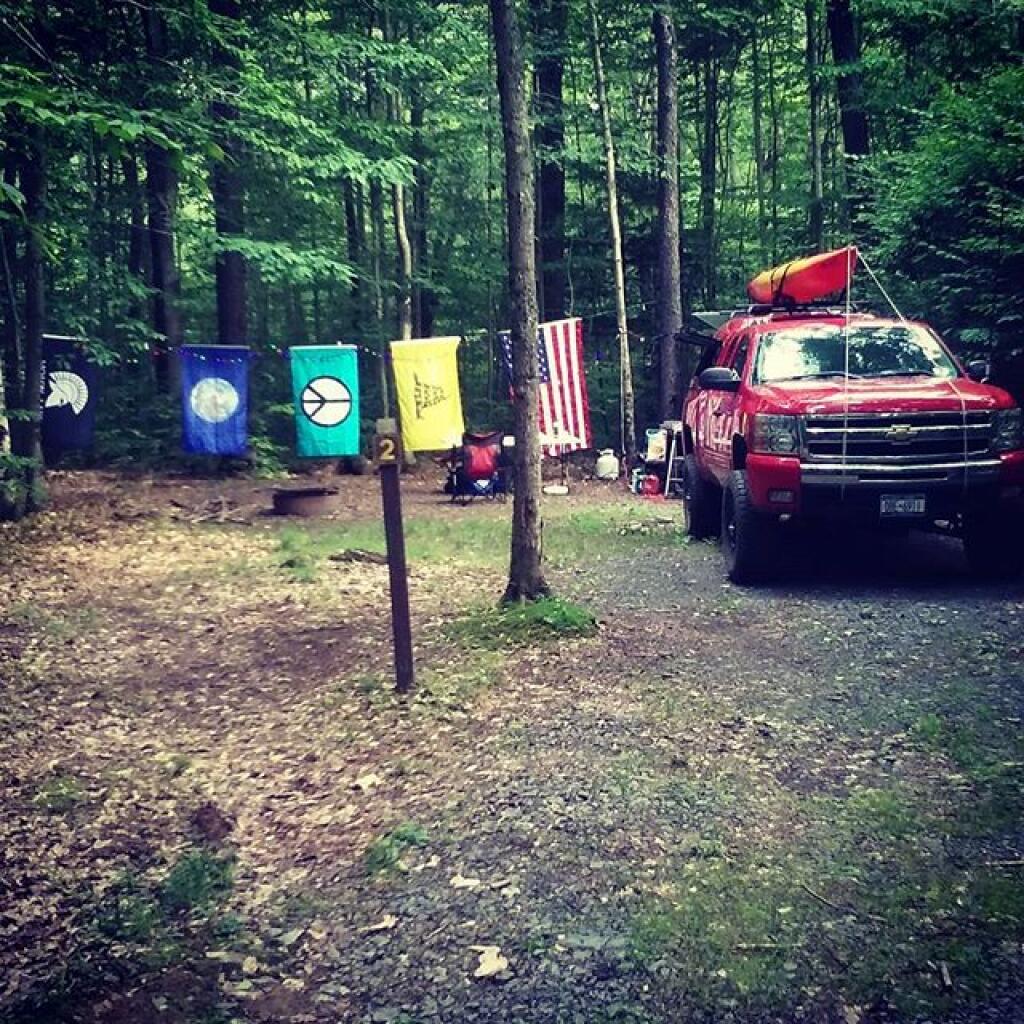 Photo: Time to take down camp