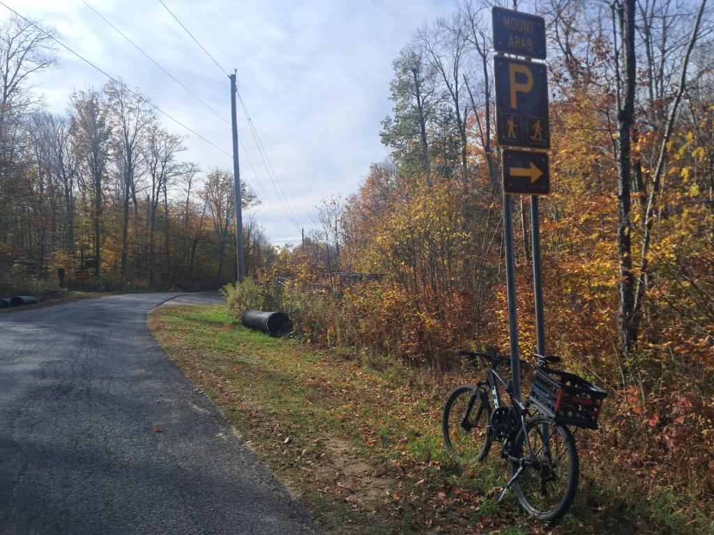 Photo: Yes I rode my bike there from Floodwood