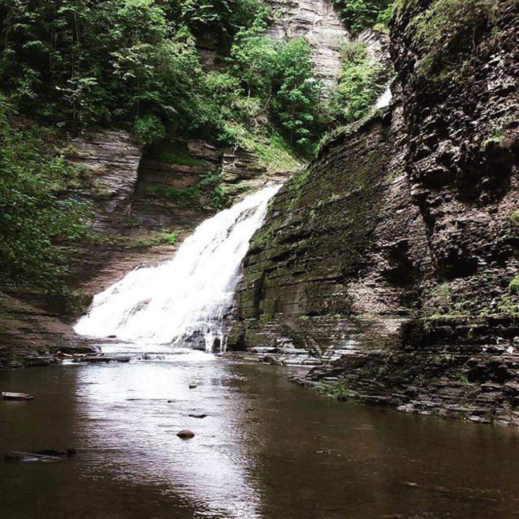 Photo: Pool below Lucifer Falls