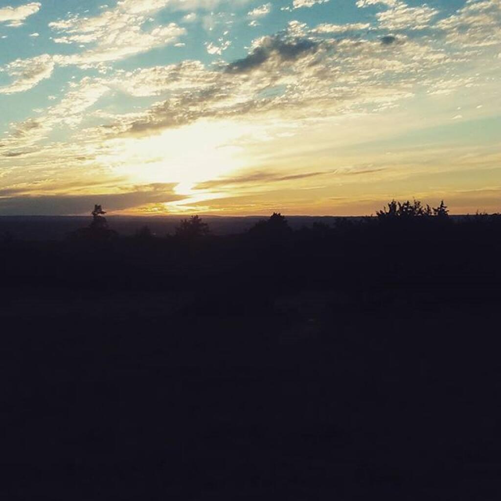 Photo: Tonight's sunset