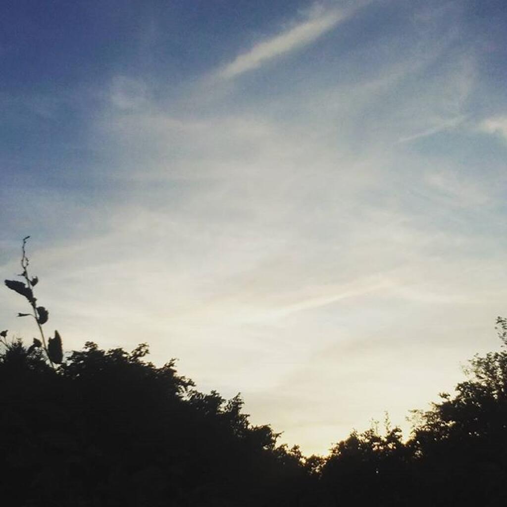 Photo: Sunset comes early now