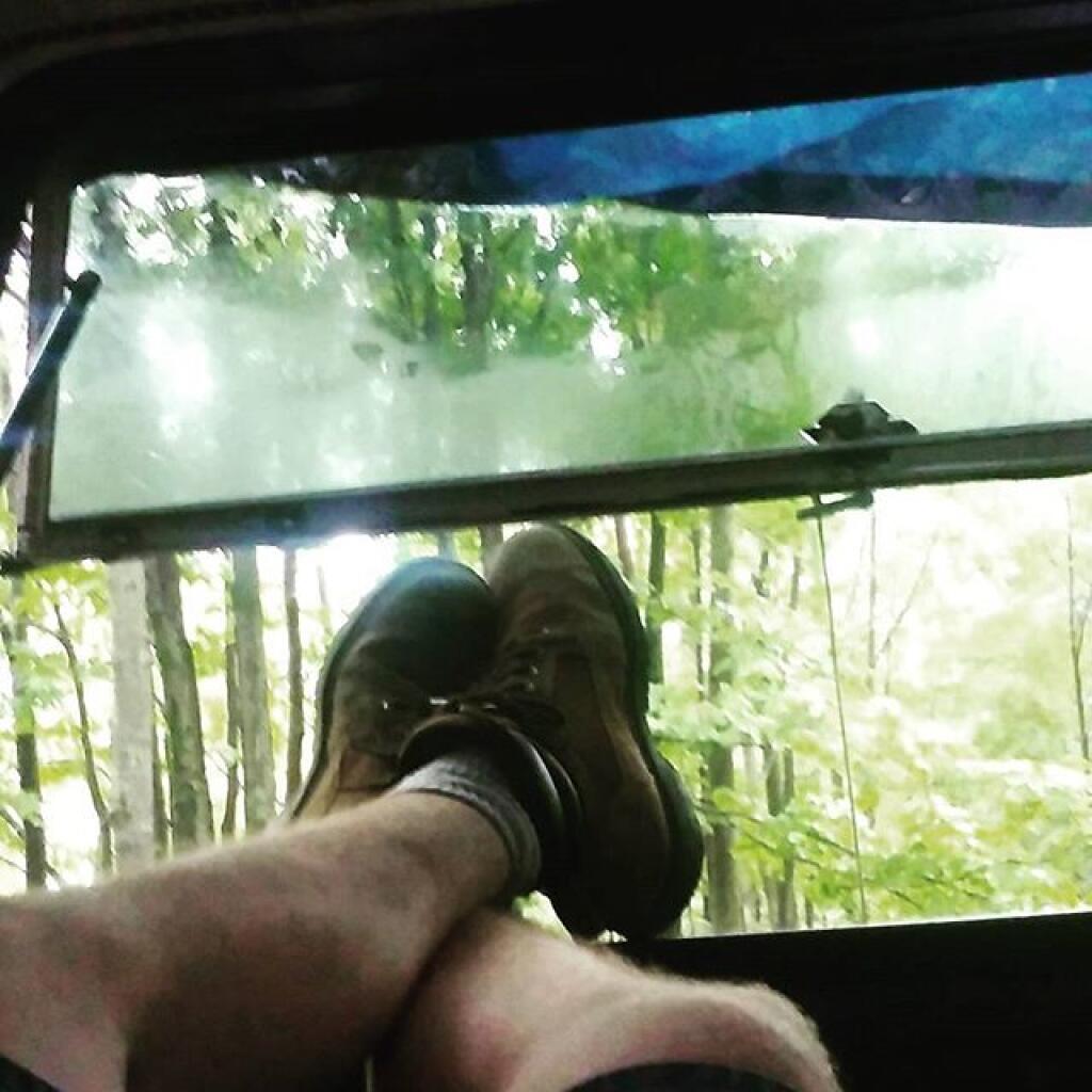 Photo: Rain, go away