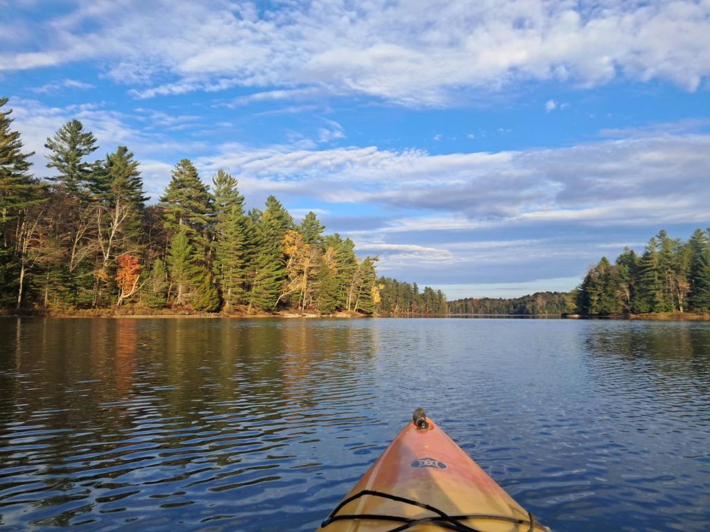 Photo: Nose of the Kayak