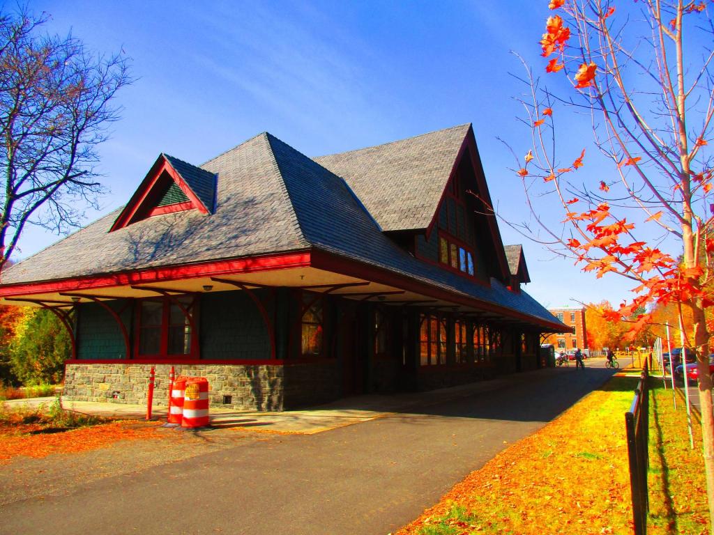 Photo: Old Saranac Lake Train Station Photo: Old Saranac Lake Train Station