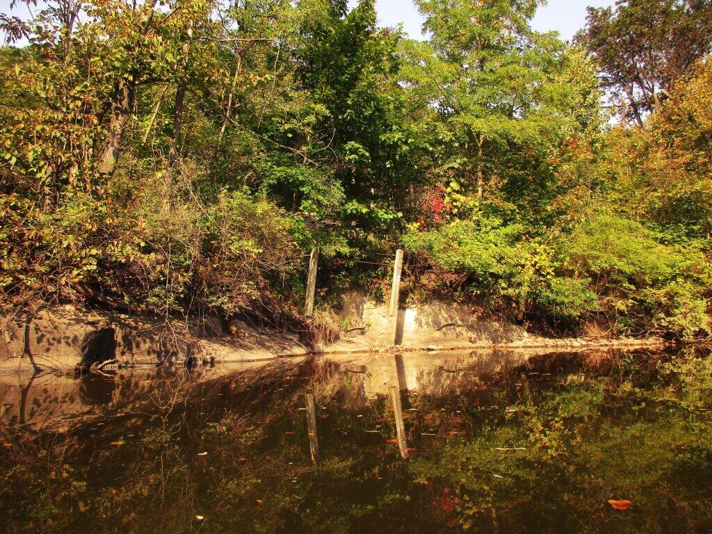 Photo: Old NY 169 Is Falling Into The River
