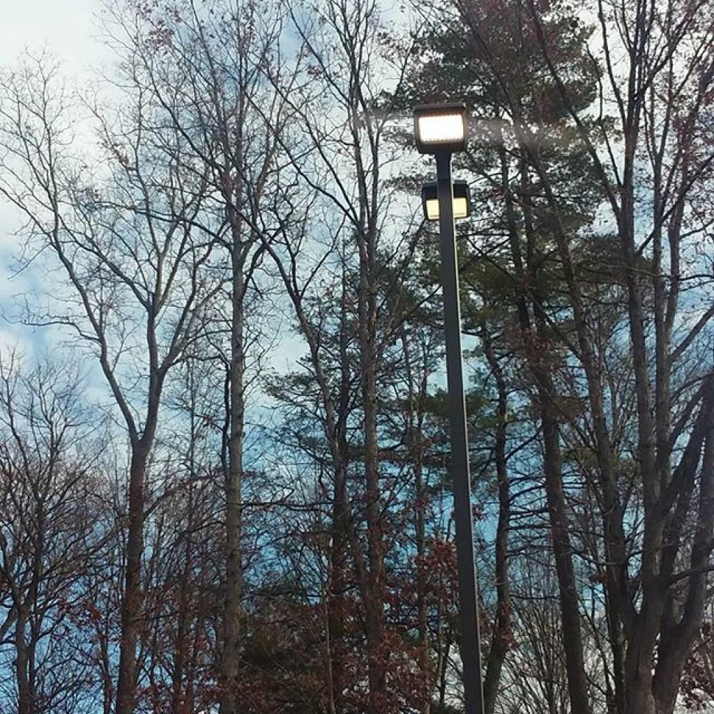 Photo: New York believes in being green and burning lots of coal. That's why they leave their street lights on all day