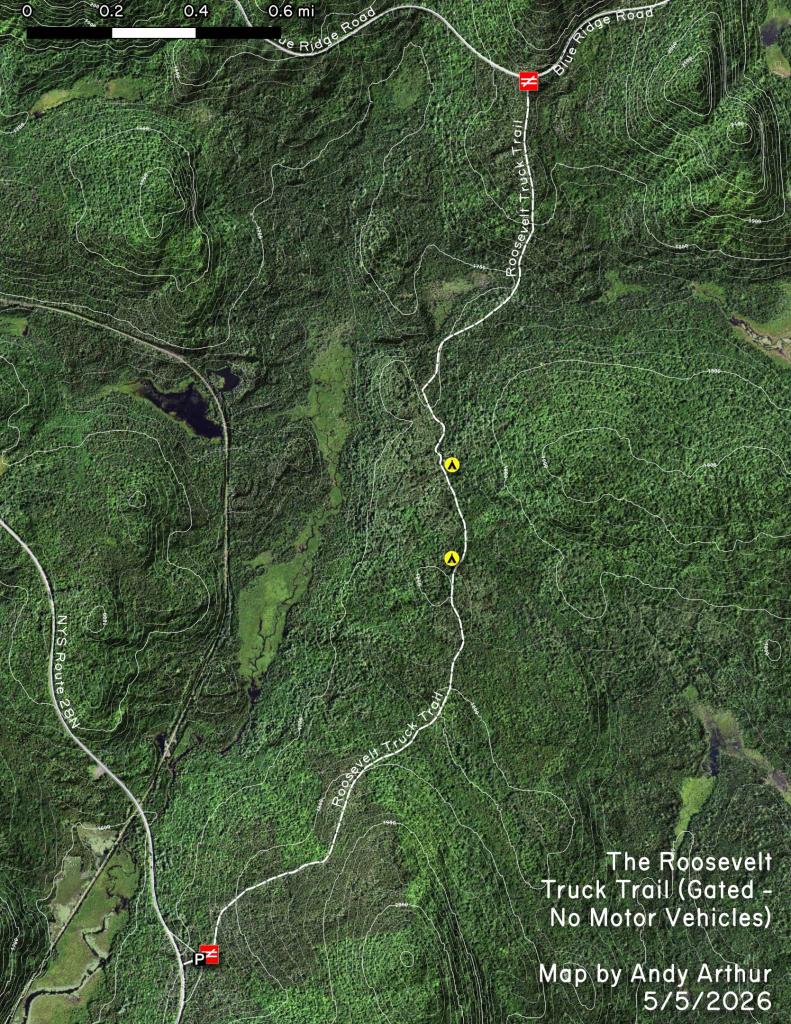 Thematic Map: The Roosevelt Truck Trail Ortho