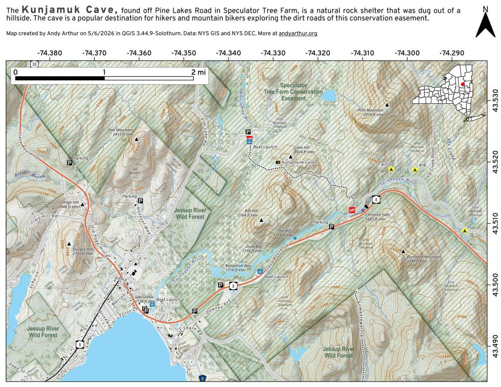 Map: Kunjamunk Cave Map: Kunjamunk Cave