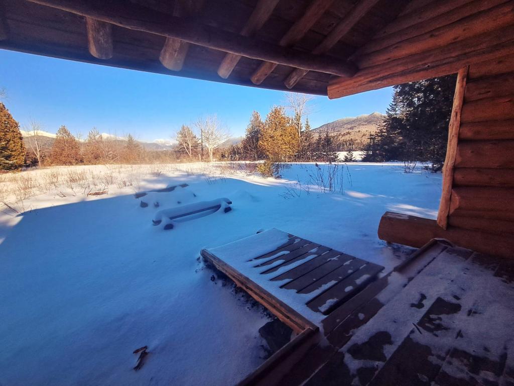 Photo: Inside the Gulf Brook Lean-To Photo: Inside the Gulf Brook Lean-To