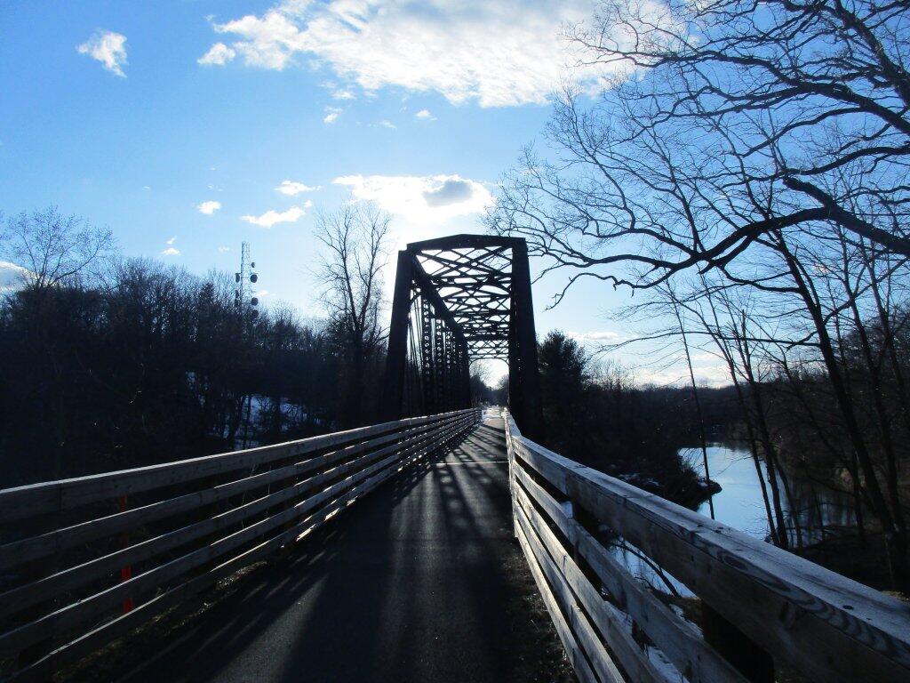 Photo: Crossing The Normans Kill Photo: Crossing The Normans Kill