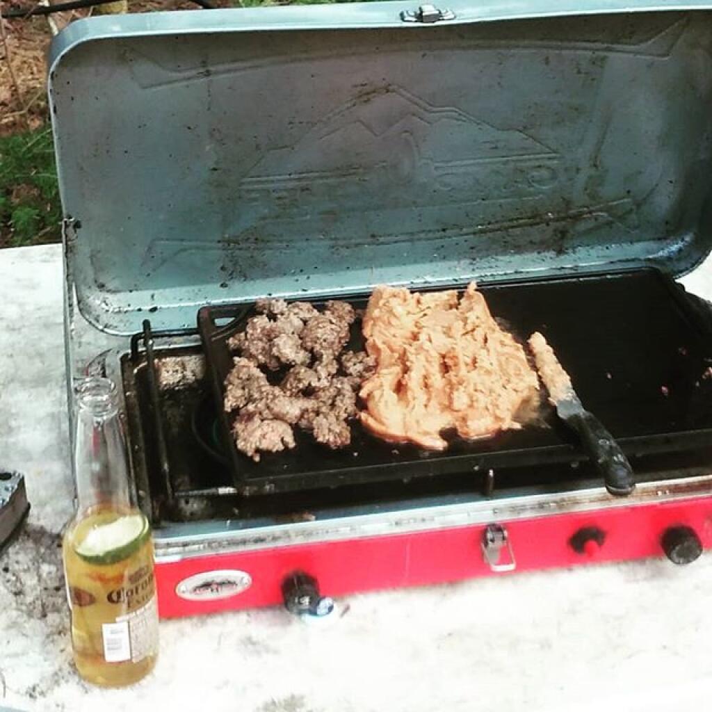 Photo: Burritos and Corona for Cinco de Mayo