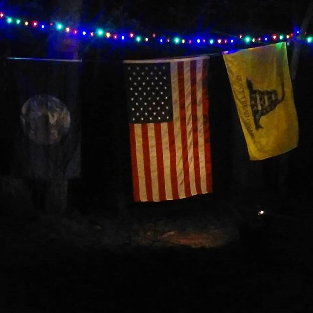 Photo: Power never flickered at my campsite Photo: Power never flickered at my campsite