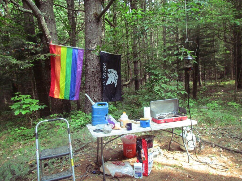 Photo: Camp On Saturday Morning