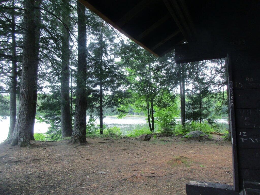 Photo: Sitting In The Lean-To