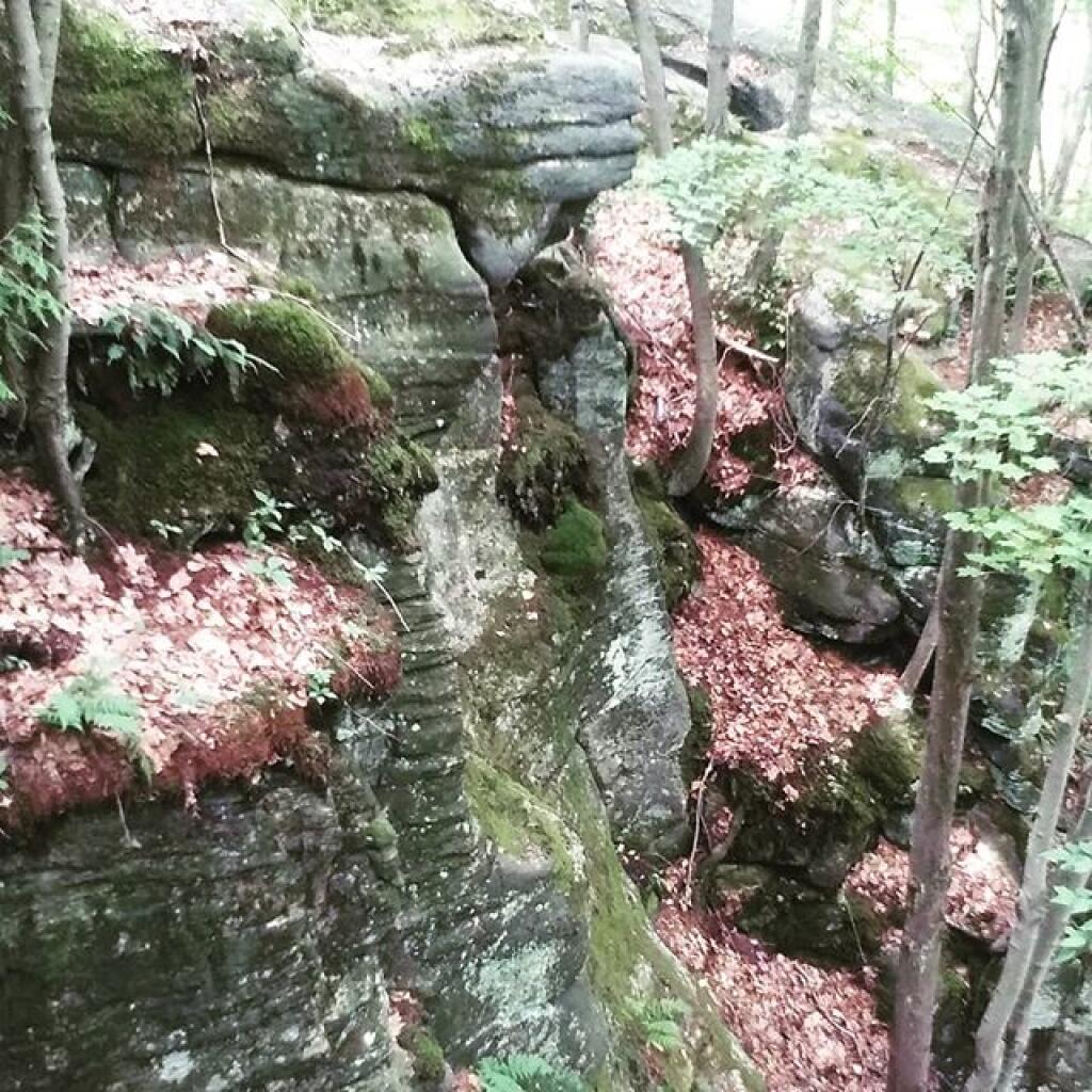 Photo: Heading down to the potholes