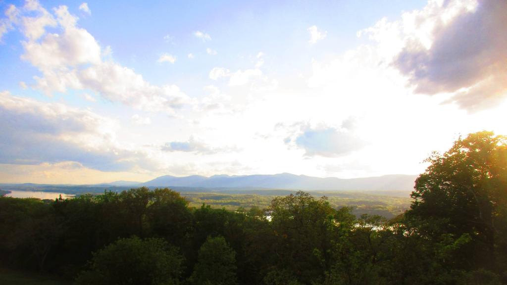 Photo: From the Steps of Olana