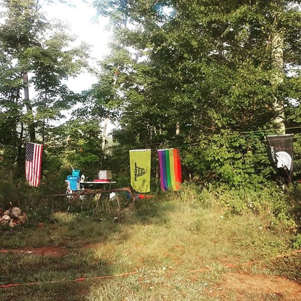 Photo: Before I took camp down Photo: Before I took camp down