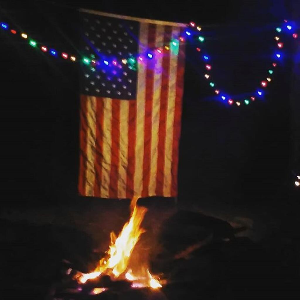 Photo: Single flag simplicity Photo: Single flag simplicity