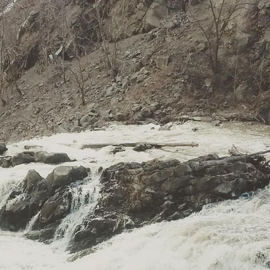 Photo: Decent amount of water flowing by