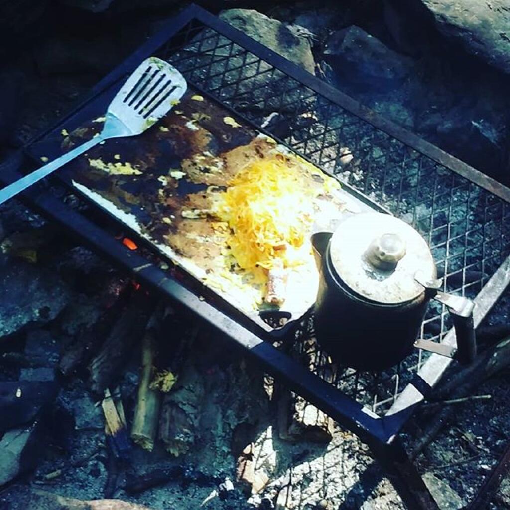 Photo: Campfire Breakfast Photo: Campfire Breakfast