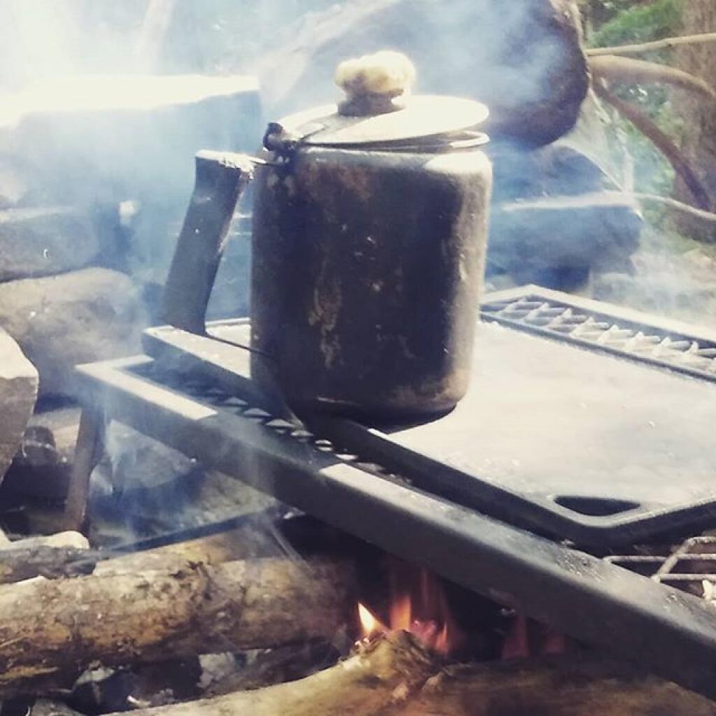 Photo: Making coffee Photo: Making coffee