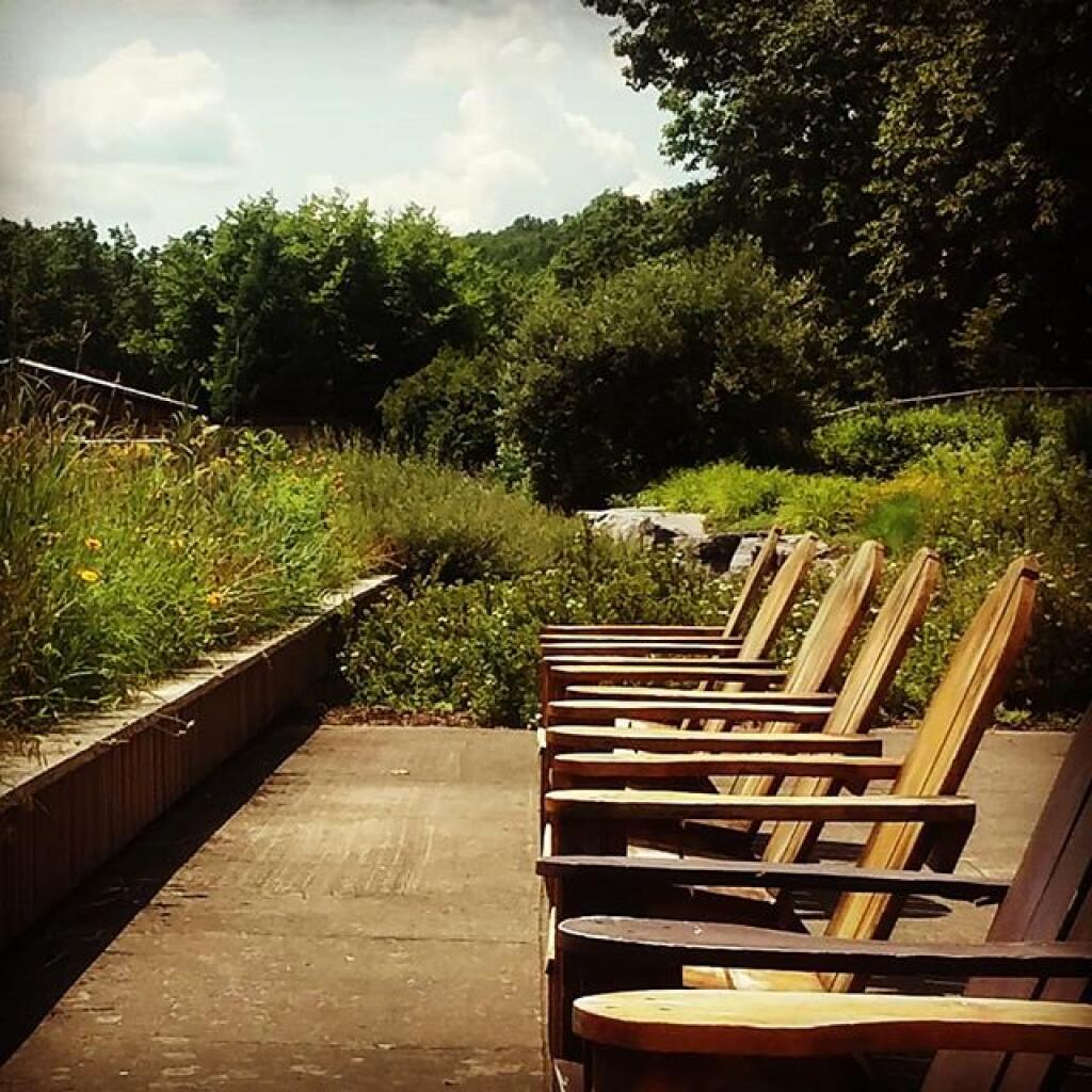 Photo: The truth is that I like these terrace chairs better than the pool Photo: The truth is that I like these terrace chairs better than the pool