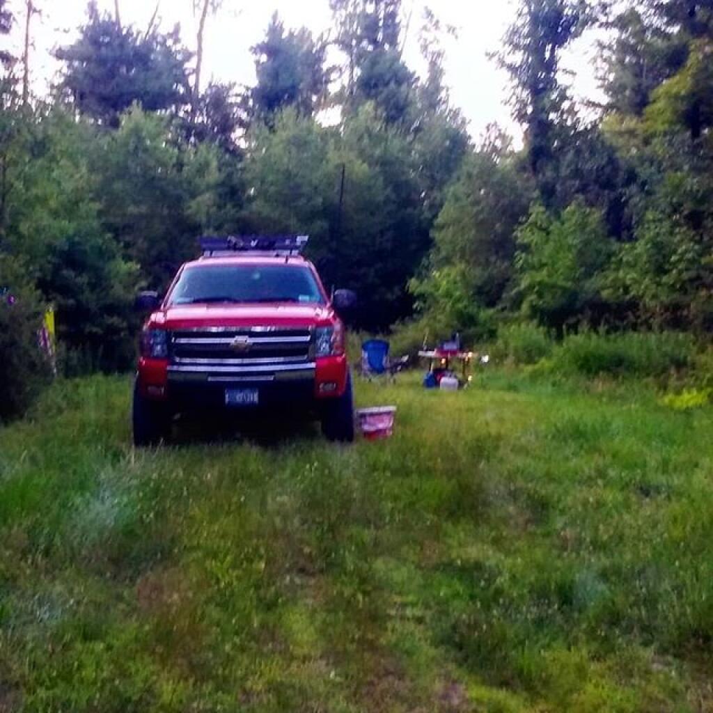 Photo: Camping on Klipnocky Road