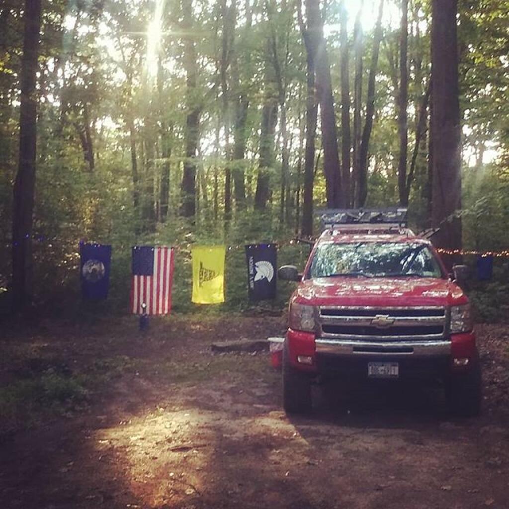 Photo: Morning at camp