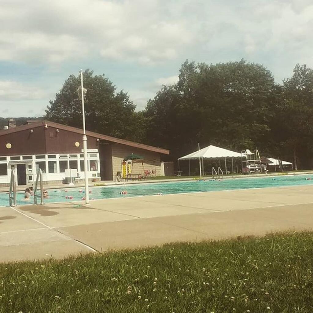 Photo: Quiet cool day at the pool