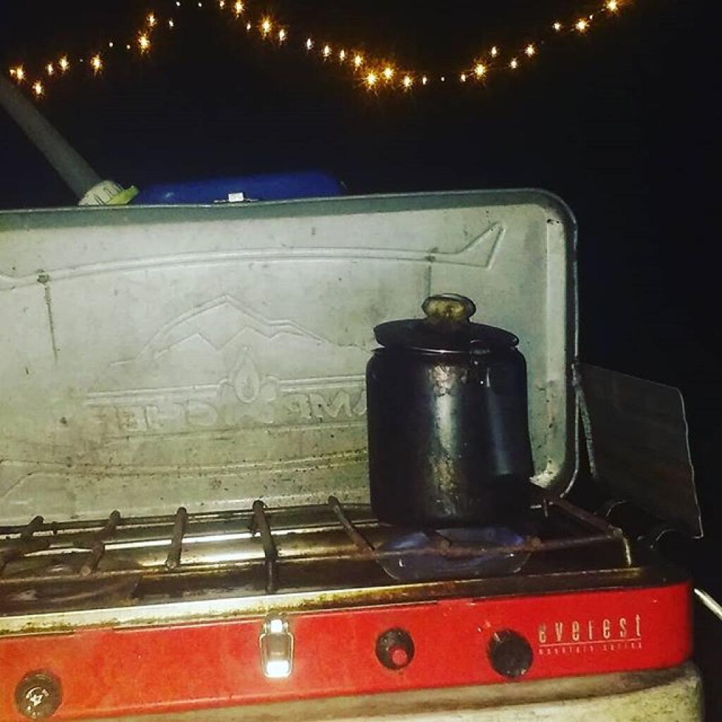 Photo: Coffee before sunrise